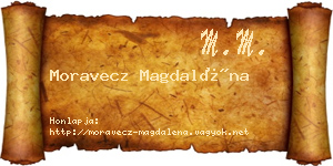 Moravecz Magdaléna névjegykártya